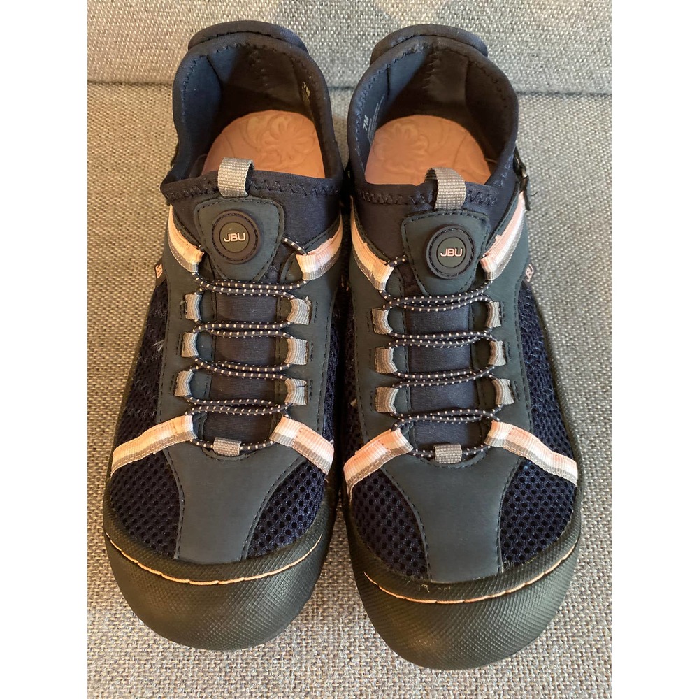 JBU woman’s Tahoe water ready sneakers size 7M blue and pink